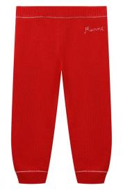 Джоггеры из шерсти и кашемира Marni