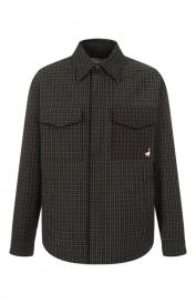 Хлопковая куртка-рубашка Moschino