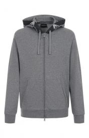 Хлопковая толстовка Emporio Armani