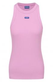 Хлопковая майка HUGO Blue