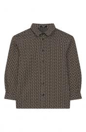 Хлопковая рубашка Balmain