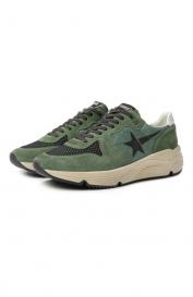 Комбинированные кроссовки Running Sole GOLDEN GOOSE DELUXE BRAND
