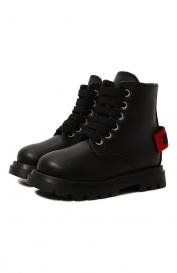 Кожаные ботинки Moschino