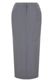 Шерстяная юбка BOSS