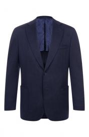 Пиджак из шерсти и шелка Stefano Ricci