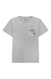 Хлопковая футболка Stella McCartney