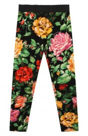 Хлопковые легинсы Dolce&Gabbana