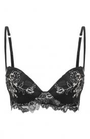 Шелковый бюстгальтер с чашкой пуш-ап C.alla
