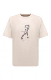 Хлопковая футболка LIMITATO