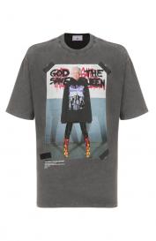 Хлопковая футболка Diego Venturino