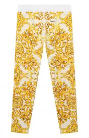 Хлопковые легинсы Dolce&Gabbana