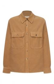 Вельветовая куртка-рубашка Saint Laurent