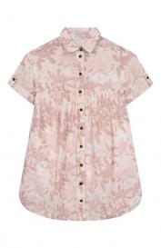 Льняное платье-рубашка Brunello Cucinelli