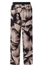 Брюки из вискозы и шелка Agnona