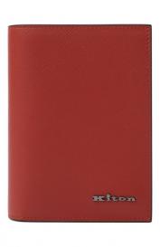 Кожаная обложка для паспорта KITON