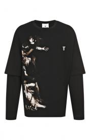 Хлопковый лонгслив Diego Venturino