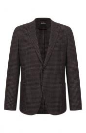 Пиджак из шерсти и льна Zegna