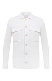 Рубашка изо льна и хлопка Lardini