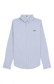 Хлопковая рубашка BOSS