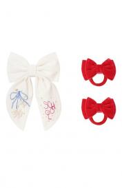 Комплект из трех бантов School Pink Olivka