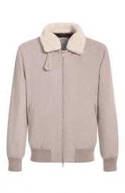 Утепленный бомбер Brunello Cucinelli