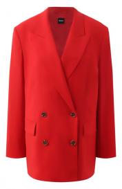 Шерстяной жакет BOSS