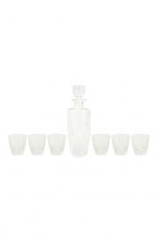 Набор из штофа и 6-ти стаканов для виски Illusion Tsar