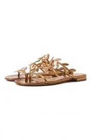 Кожаные шлепанцы Flavia Gianvito Rossi