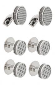 Комплект из запонок и двух пар пуговиц Tateossian