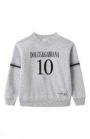 Хлопковый свитшот Dolce&Gabbana