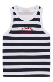 Хлопковая майка MC2 Saint Barth