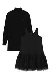 Комплект из платья и пуловера Ermanno Scervino