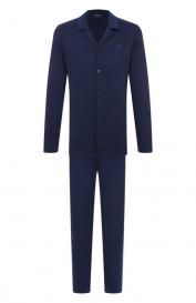 Хлопковая пижама Emporio Armani