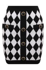 Юбка из вискозы Balmain