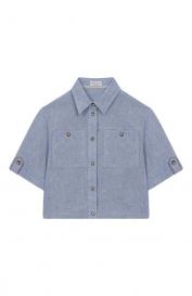 Льняная рубашка Brunello Cucinelli