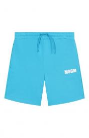 Хлопковые шорты MSGM Kids