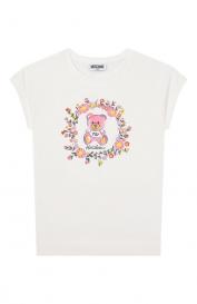Хлопковая футболка Moschino
