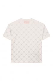 Хлопковая футболка Blumarine