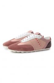 Кожаные кеды Marni