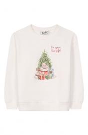 Хлопковый свитшот MC2 Saint Barth