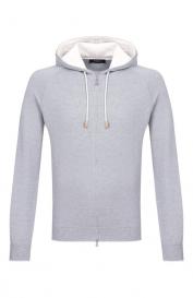 Кардиган из хлопка и кашемира Gran Sasso