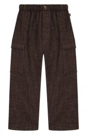 Хлопковые брюки-карго IL GUFO