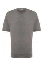 Джемпер изо льна и хлопка Il Borgo Cashmere