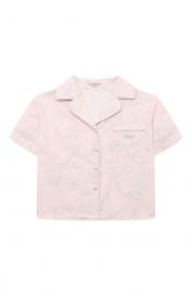 Хлопковая рубашка Philosophy Di Lorenzo Serafini Kids