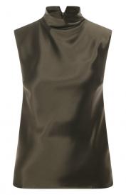 Атласный топ Nanushka