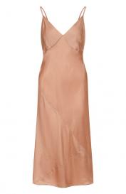 Атласное платье Dries Van Noten