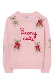 Пуловер из шерсти и вискозы MC2 Saint Barth