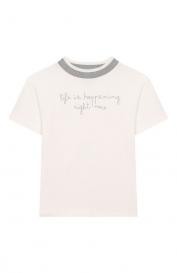 Хлопковая футболка Eleventy