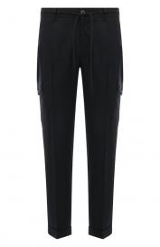 Льняные брюки-карго Gran Sasso