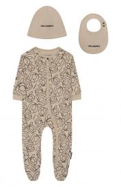 Комплект из трех предметов KARL LAGERFELD KIDS